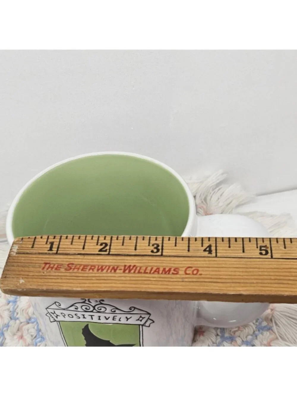 Wicked Movie 21oz Mug Positively Green Elphaba Glinda Stoneware Zak Designs